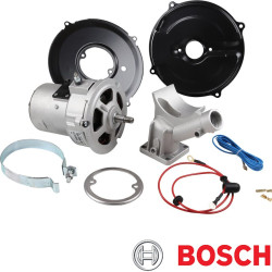 PartzBiz CE 8190101212 - Alternator set, 55 Amp, silver, new, Bosch