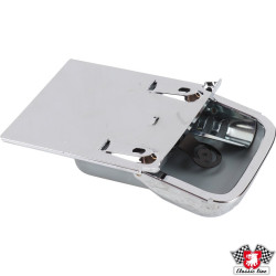 PartzBiz CE 1689806700 - Ashtray with mounting plate, chrome