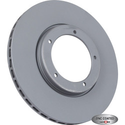 PartzBiz CE 1663100103 - Brake disc, front, ventilated, 282x20