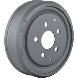 PartzBiz CE 8163500103 - Brake drum, 252x64 mm, with 5 holes, rear