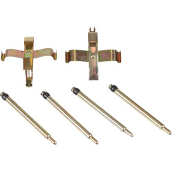 PartzBiz CE 1664000312 - Brake pad hardware kit, rear