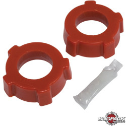 PartzBiz CE 8152252318 - Bushing set for spring plate, knobby