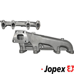 PartzBiz CE 1120100500 - Casted iron manifold for exhaust
