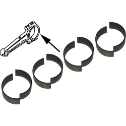 PartzBiz CE 8110600412 - Connecting rod bearing set, +0.50 mm crank