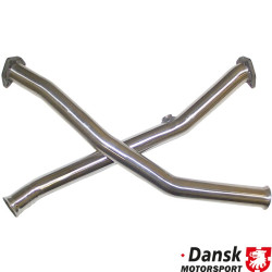 PartzBiz CE 1620200210 - Cross pipe set without catalytic