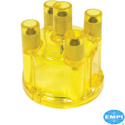 PartzBiz CE 8191201308 - Distributor cap, yellow transparent
