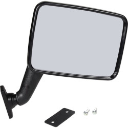 PartzBiz CE 1189100373 - Door mirror, with E-mark, black, left