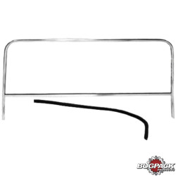 PartzBiz CE 8185103108 - Dune Buggy windshield with polished