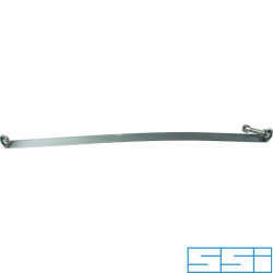 PartzBiz CE 1621401970 - Exhaust metal band, 598 mm, left