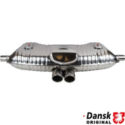 PartzBiz CE 1620600100 - Exhaust rear, OE style