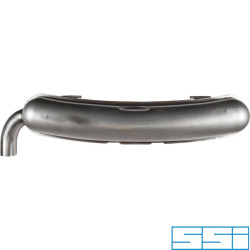 PartzBiz CE 1620612800 - Exhaust rear, Sport