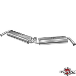 PartzBiz CE 8120810108 - Exhaust rear, Dual Quiet