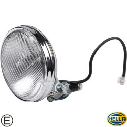 PartzBiz CE 1695200502 - Fog lamp with clear glass and bulb