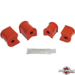 PartzBiz CE 8140600518 - Grommet set for anti roll bar, front