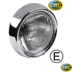 PartzBiz CE 8195101702 - Headlight with chrome rim, H4, with E-mark