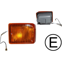 PartzBiz CE 8195400372 - Indicator, front, orange, with E-mark, left