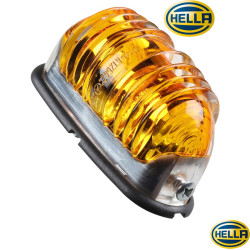 PartzBiz CE 8195500602 - Indicator, side, chrome/yellow
