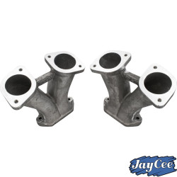 PartzBiz CE 8116006818 - Intake manifold end set, dual port