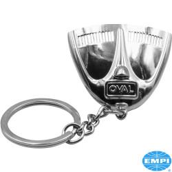 PartzBiz CE 8101400808 - Key ring, Beetle engine lid, chrome
