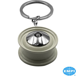 PartzBiz CE 8101400608 - Key ring, Smoothie wheel, white