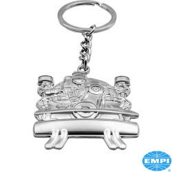 PartzBiz CE 8101401108 - Key ring, Vintage engine