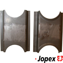 PartzBiz CE 8140050100 - Repair piece for front axle beam