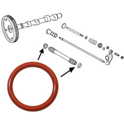 PartzBiz CE 8111001603 - Rubber seal for push rod tube, 25