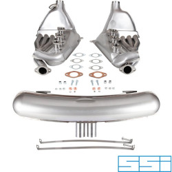 PartzBiz CE 1620802010 - Exhaust set, Sport