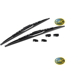 PartzBiz CE 1198401412 - Wiper blade set, black, 457/457 mm, Hella