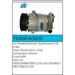 PartzBiz CE FMMAA0009 - Compressor for  Maserati - FMMAA0009