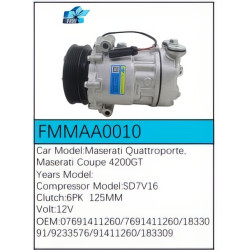 PartzBiz CE FMMAA0010 - Compressor for  Maserati - FMMAA0010
