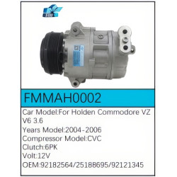 PartzBiz CE FMMAH0002 - Compressor for  Holden - FMMAH0002