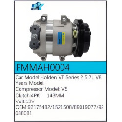 PartzBiz CE FMMAH0004 - Compressor for  Holden - FMMAH0004