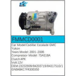 PartzBiz CE FMMCD0001 - Compressor for  Cadillac - FMMCD0001