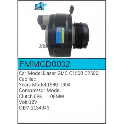 PartzBiz CE FMMCD0002 - Compressor for  Cadillac - FMMCD0002
