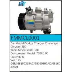 PartzBiz CE FMMCL0001 - Compressor for  Chrysler - FMMCL0001