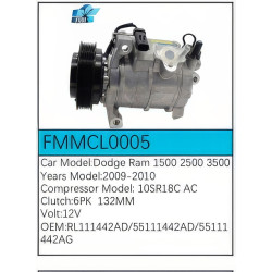 PartzBiz CE FMMCL0005 - Compressor for  Dodge - FMMCL0005