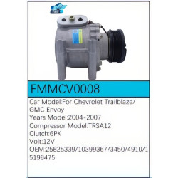 PartzBiz CE FMMCV0008 - Compressor for  Chevrolet - FMMCV0008
