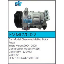 PartzBiz CE FMMCV0022 - Compressor for  Chevrolet - FMMCV0022