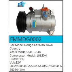 PartzBiz CE FMMDG0002 - Compressor for  Dodge - FMMDG0002