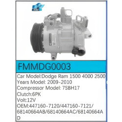 PartzBiz CE FMMDG0003 - Compressor for  Dodge - FMMDG0003