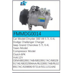 PartzBiz CE FMMDG0014 - Compressor for  Dodge - FMMDG0014