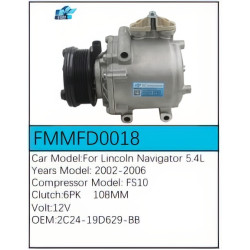 PartzBiz CE FMMFD0018 - Compressor for  Ford - FMMFD0018