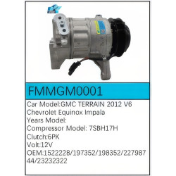 PartzBiz CE FMMGM0001 - Compressor for  GMC - FMMGM0001