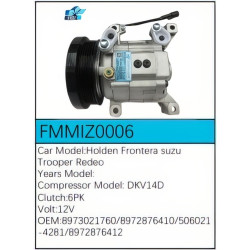 PartzBiz CE FMMIZ0006 - Compressor for  Isuzu - FMMIZ0006
