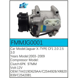 PartzBiz CE FMMJG0001 - Compressor for  Jaguar - FMMJG0001