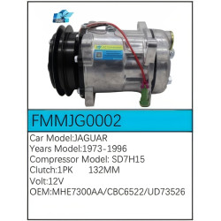 PartzBiz CE FMMJG0002 - Compressor for  Jaguar - FMMJG0002