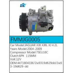 PartzBiz CE FMMJG0005 - Compressor for  Jaguar - FMMJG0005