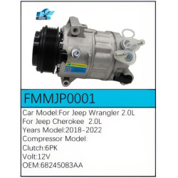 PartzBiz CE FMMJP0001 - Compressor for  Jeep - FMMJP0001