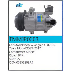 PartzBiz CE FMMJP0003 - Compressor for  Jeep - FMMJP0003